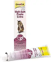 GimCat Malt-Soft Paste Extra (ДжимКет Мальт Софт) Паста для виведення шерсті та моторики шлунка для котів 100 г.