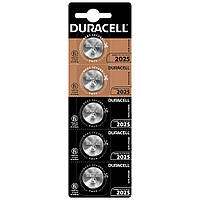 Батарейка Duracell Lithium CR2025 (DL2025) 3V 5 шт./паковання