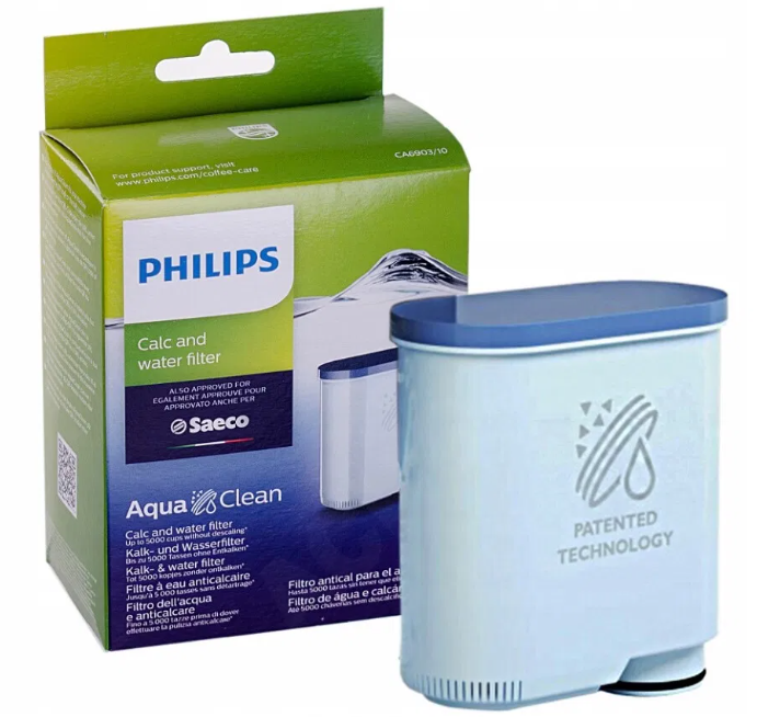 Фильтр для воды и против накипи AquaClean Philips - Saeco CA6903/10 - фото 1 - id-p1610033197