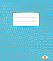 Зошит (12 арк. //) "Тетрада" фоновий, шкільний 25/700