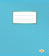 Зошит (24 арк. #) "Тетрада" фоновий, шкільний" 20/400