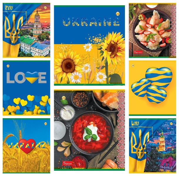 Зошит учнівський на 48 аркушів у клітинку Тетрада ТВЕРДА  офсетка., кольор.обкл. ш.к.4820049490107, фото 1