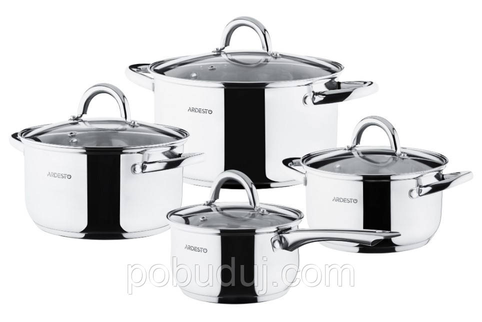 Набір посуду Ardesto Gemini Gourmet Andria 8 предметів (AR1908PS), фото 1