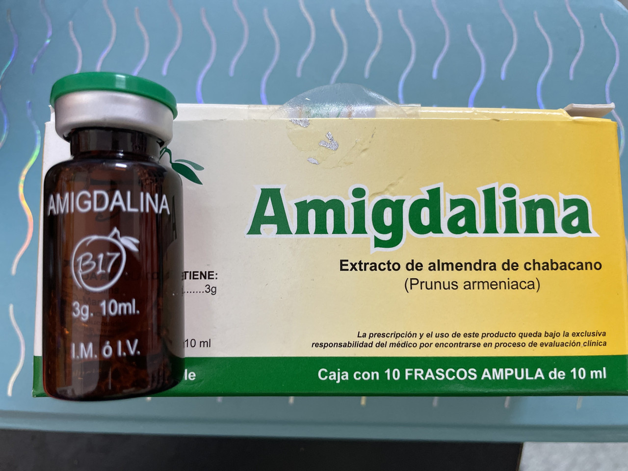 Витамин б17 амигдалин Novodalin amigdalina vitamin B17 3gr 1 ампула - фото 2 - id-p902205664