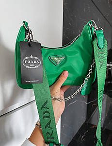 Жіноча Сумка Prada Re-Edition Mini Green