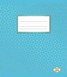 Зошит (24 арк. #) "Тетрада" фоновий, шкільний" 20/400