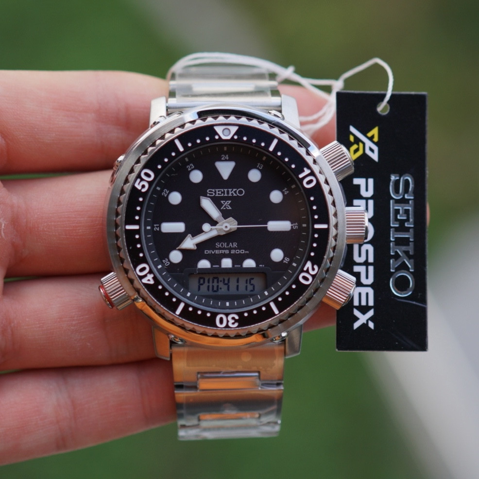 Seiko Prospex Arnie 40th Anniversary SNJ033P1 PADI Divers Solar, фото 1