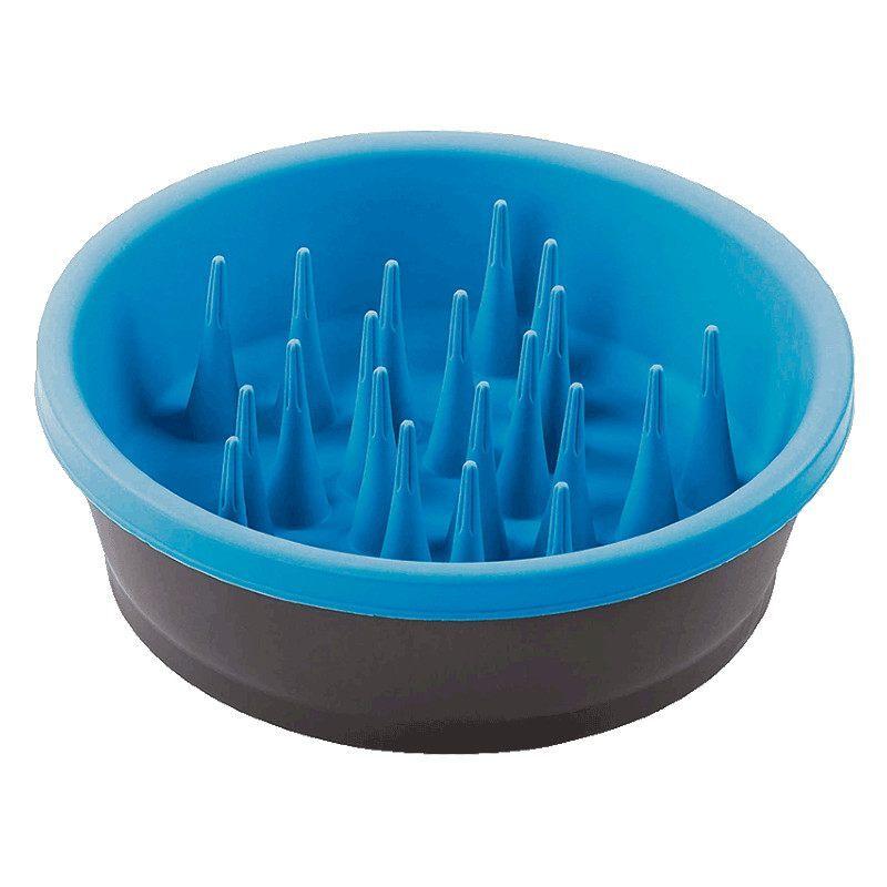 Миска силіконова для повільного годування собак Dexas Slow Feeder Dog Bowl (Дексас Слоу Фід), фото 1