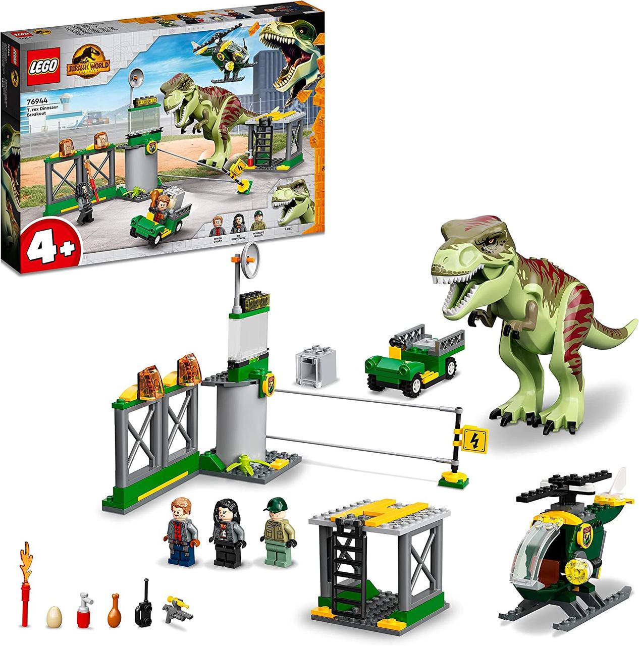 Лего Джурасік Ворлд Втеча тиранозавра Lego Jurassic World 76944