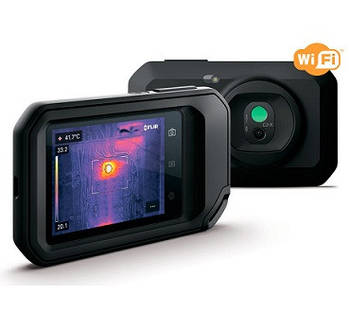 Компактний тепловізор FLIR C3-X (-20°C до 300°C, WiFi, 3,5", 128х96 px)