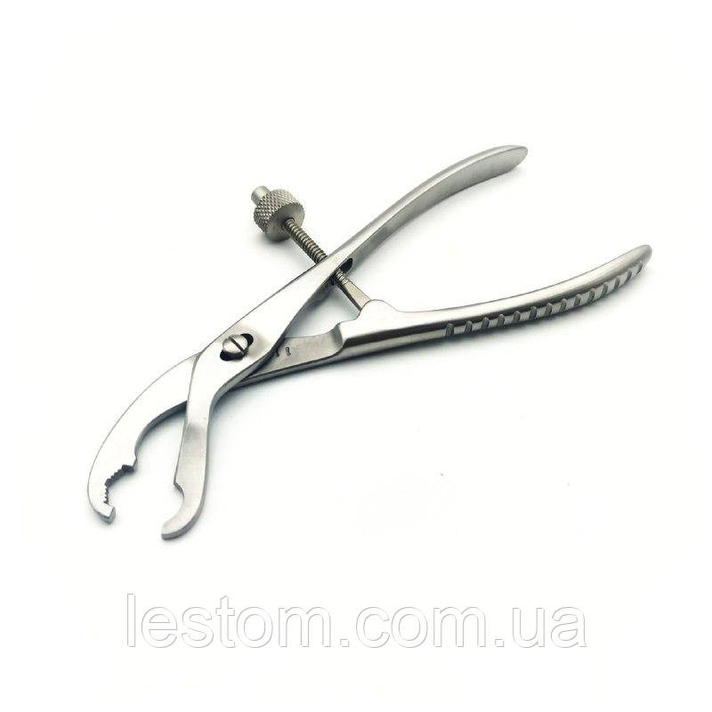 Кісткотримач самоцентруючийся з фіксатором Tisson Medical, довжина 15 см, фото 1