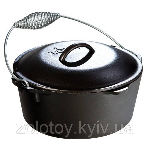 Казан чавунний обсяг 4,3 л, діам. 250 мм, висота 100 мм L8DO3 Lodge