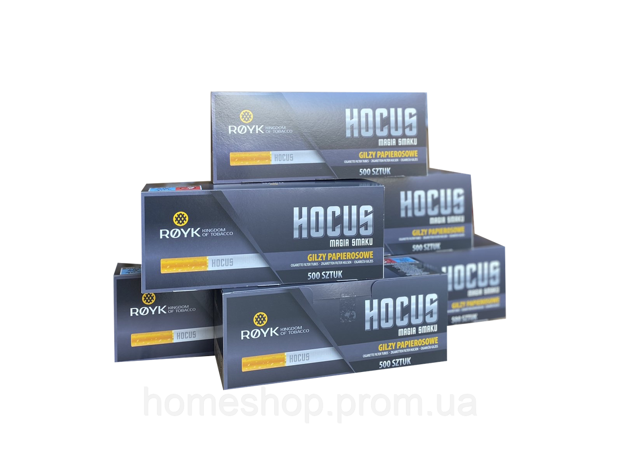 Гільза для набиття тютюну Хокус 500 гільз