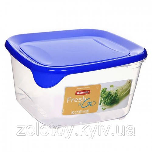 ЄМНІСТЬ ДЛЯ ХАРЧОВИХ ПРОДУКТІВ "FRESH&GO" 155 х 155 х 83 мм, 1,2 л 00560 Curver