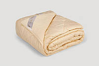 Одеяло IGLEN из овечьей шерсти в жаккардовом дамаске демисезонное 140х205 см Персиковый (14020551PCH) z11-2024