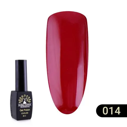 Гель-лак Global Fashion BLACK ELITE №014 , 8 мл