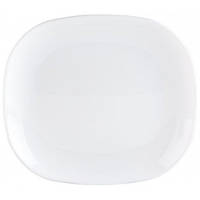 Тарелка десертная 21,5x19см Luminarc Sweet Line White J0561