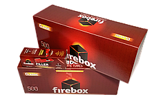 Сигаретна гільза FireBox 500 гільз, 20 шт. у ящ, гільза для набивання сигарет