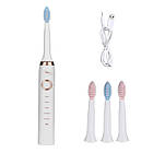 Електрична зубна щітка Shuke + Подарунок Маска для обличчя / Ультразвукова щітка для зубів з 5 режимами, фото 6