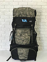 Рюкзак туристический походный VA T-04-9 85л Камуфляж (009231) z11-2024