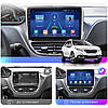 Стандартне радіо Леско для Peugeot 2008 I рестайлінг 2016-2019 екран 10 "6/128gb 4G Wi-Fi GPS TOP, фото 3