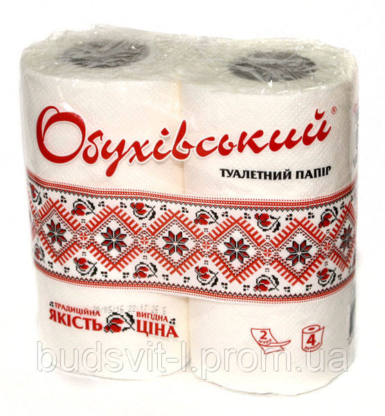 Папір туалетний 2шаровий