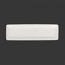 Блюдо прямокутне фарфорове Extra white 360х110 мм W165