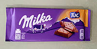 Шоколад Milka с крекером Tuc молочный 87 г