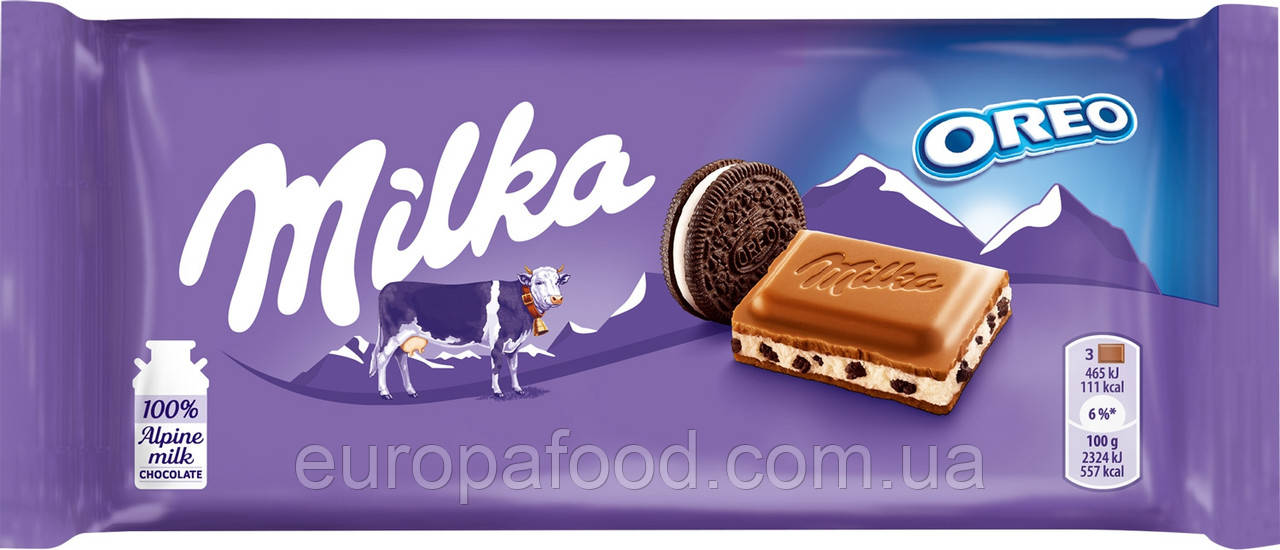 Купити Шоколад Milka Мілка 85-100 г (різні смаки), ціна 45 ₴ - Prom.ua ...