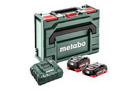 Базовый комплект аккумуляторных батарей Metabo 1*4.0 Ач + 1*5.5 Ач LiHD II + MetaLoc (685136000)