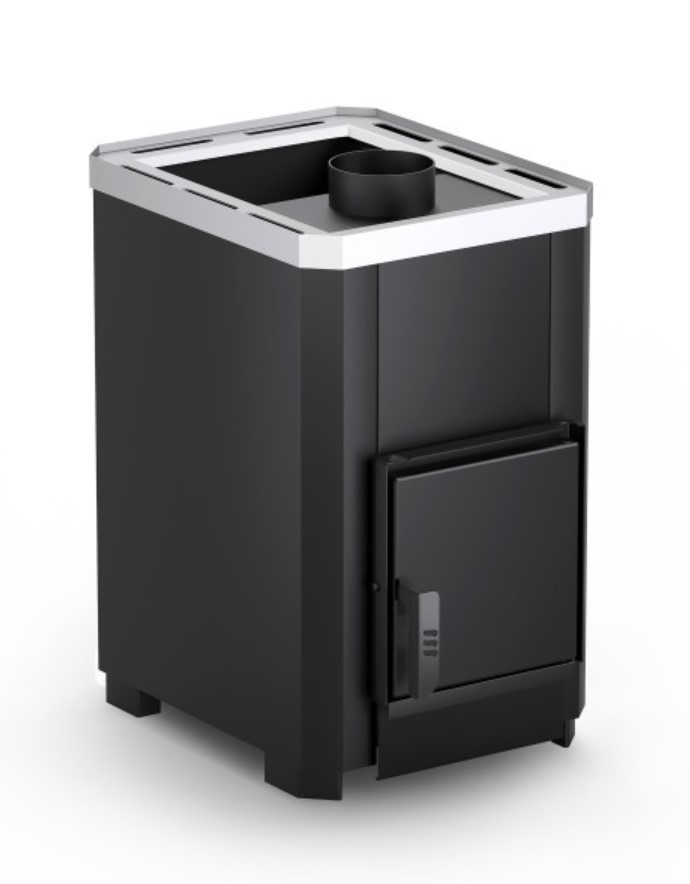 Дровяна піч Новаслав Класик ПКС-04Ч БВ