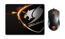 Миша Cougar Minos XC Black USB + килимок Speed XC