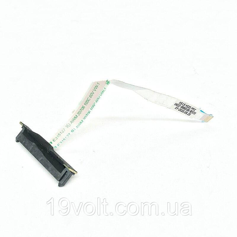 Шлейф Sata HDD/SSD для ноутбука Asus F515 M515 R515 R565 S505 S515 X515 series, фото 1