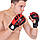 Шкіряні рукавички для єдиноборств ММА UFC BO-0554 червоний, фото 2
