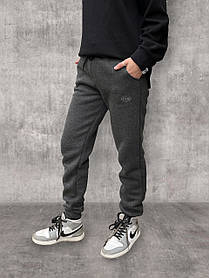 Спортивні жіночі штани Штани зимові теплі під манжет M, L, XL, 2XL, 3XL Туреччина (Сірий колір)