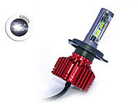 Цоколь Н7 Комплект LED ламп R2 H7 5700-6500K 12-24V 15W с радиатором (диод CREE)