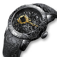 Чоловічий кварцовий годинник MegaLith Dragon Оригінальний годинник