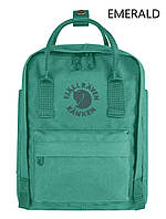 Рюкзак Fjallraven Re-Kanken Mini Emerald (1004-23549.644) z12-2024