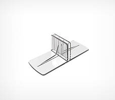 DIV-FOOT Кліпса Т-подібна для кріплення пластикових розділювачів