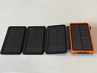 Солнечный Повербанк PowerBank с Дополнительными 4 Панелями 16 050 мАч