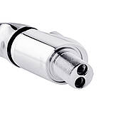 Кухонний кран Kroner KRM Odra-C032WHI з гнучким виливом, фото 3