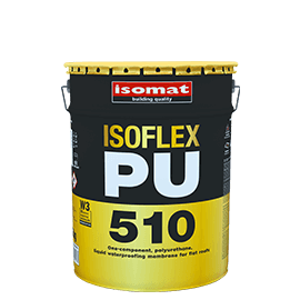 Ізофлекс-ПУ 510 / Isoflex-PU 510 - поліуретанова гідроізоляція (біла) уп. 1 кг