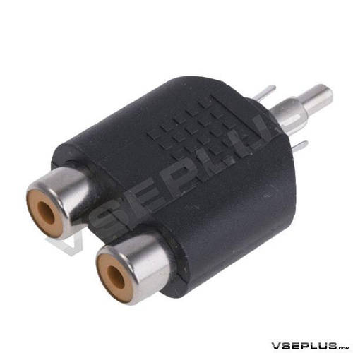 Переходник 1"папа" RCA в 2 RCA "мама" (GT1-1756), цена 19 грн - Prom.ua ...