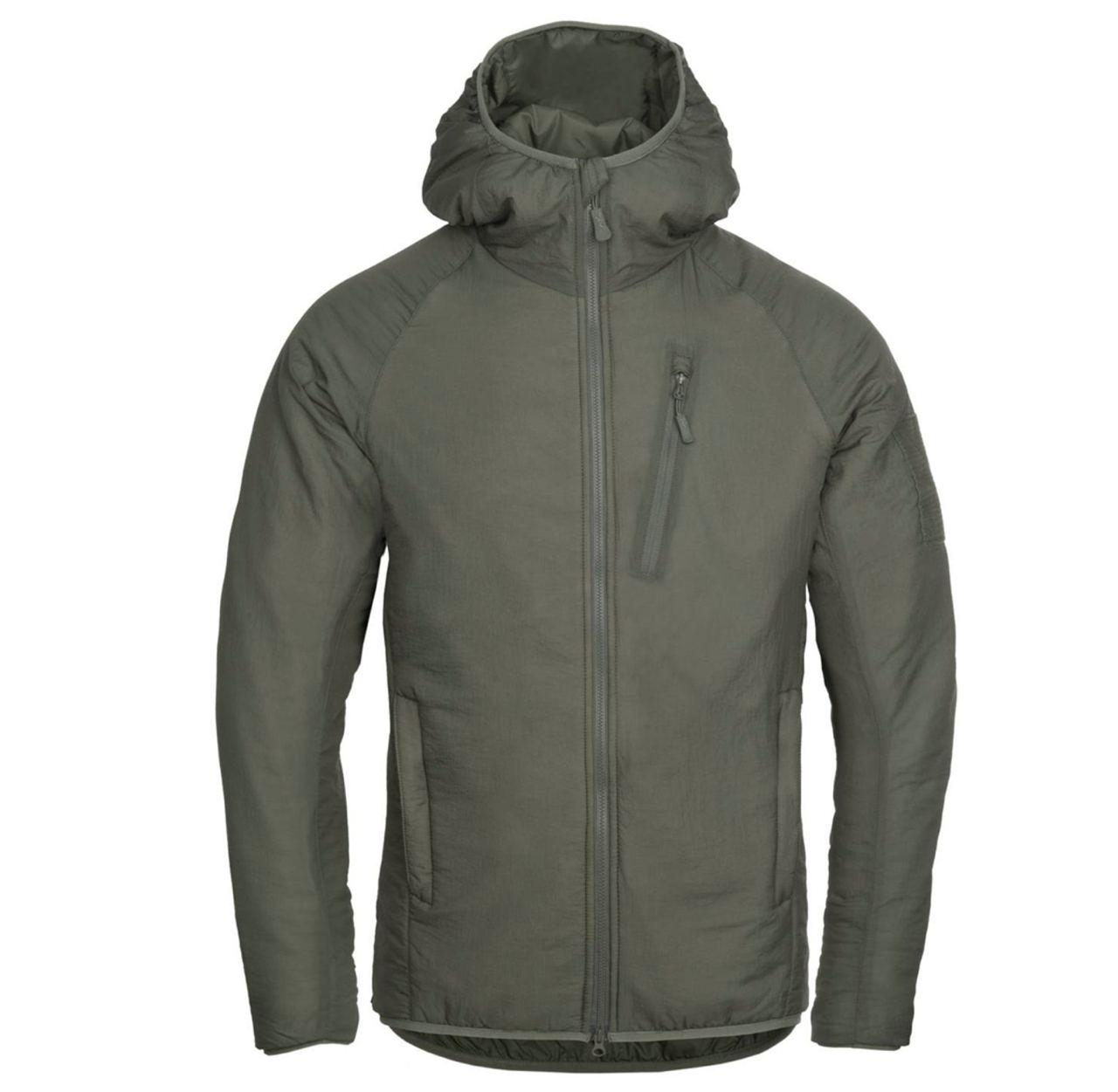 Зимова тактична куртка Helikon Wolfhound Hoodie - (олива)