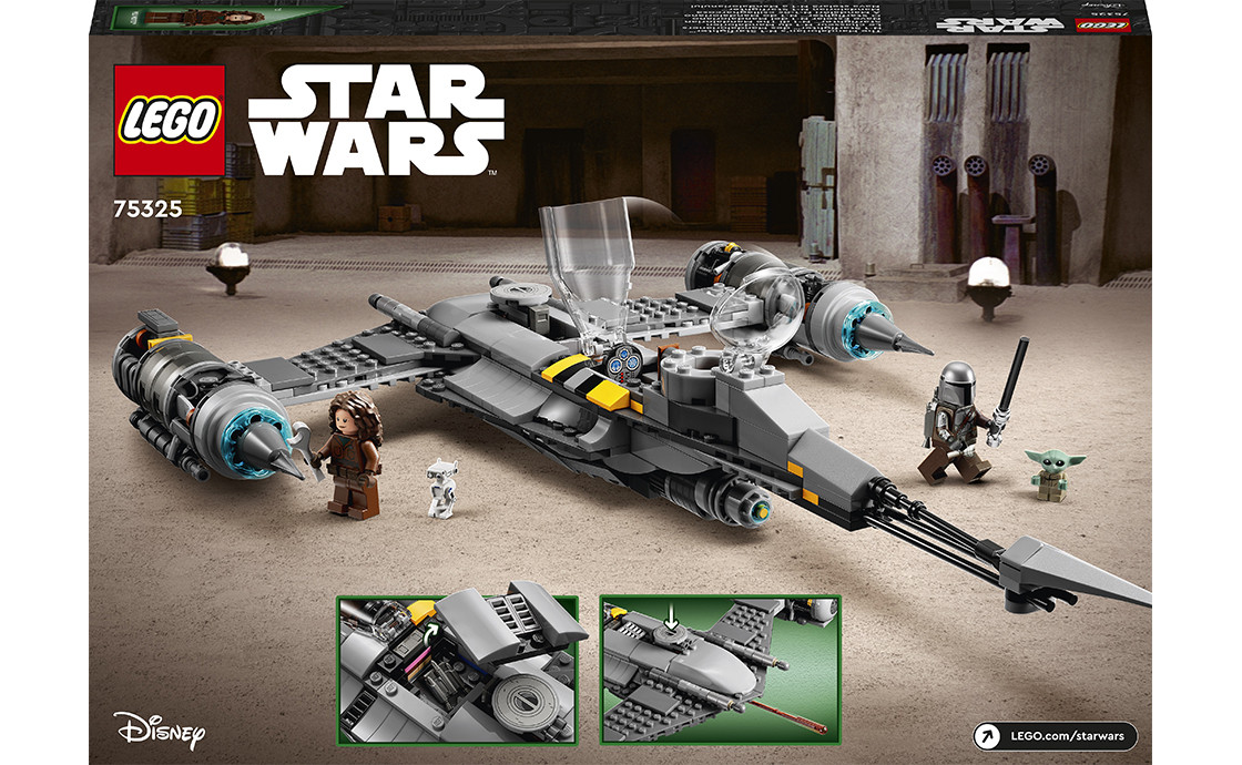 LEGO Star Wars Зоряний винищувач Мандалорця N-1 412 деталей (75325), фото 1