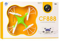 Радіокерована іграшка Квадрокоптер Bambi CF-888-3 Жовтий (KL00222)