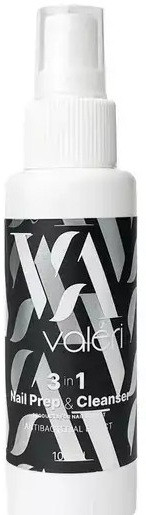 Valeri 3в1  Nail Prep & Cleanser. 100ml, фото 1
