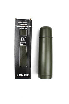 Термос тактичний 0,5л MIL-TEC 14531900 нержавіюча сталь Olive