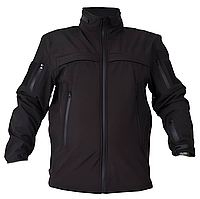Військова чоловіча куртка Soft Shell Чорний, S