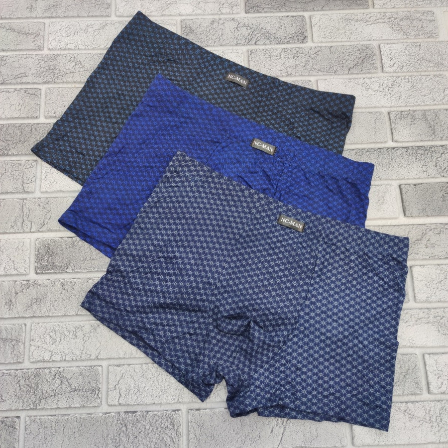 Труси чоловічі боксери р.L-3XL ILASHION 7953 бавовна+бамбук 30036468